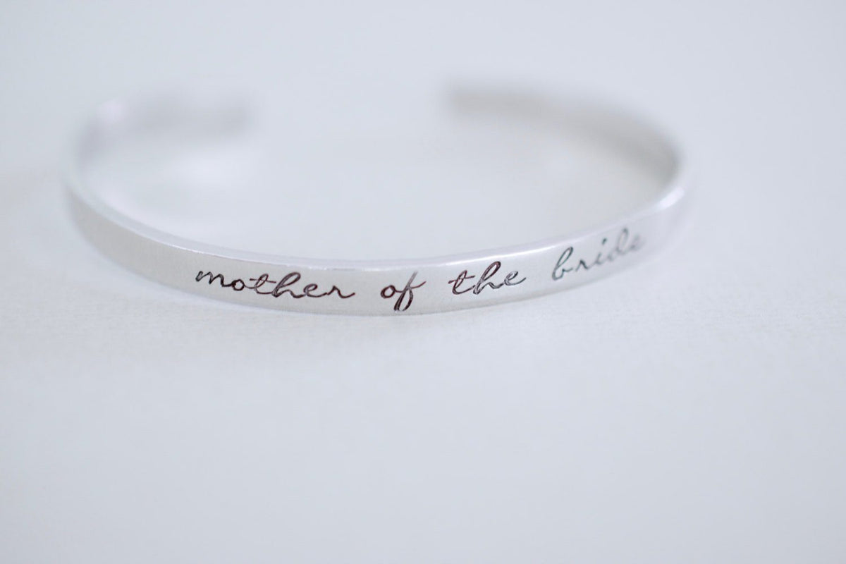 Mother of the Bride Bracelet 